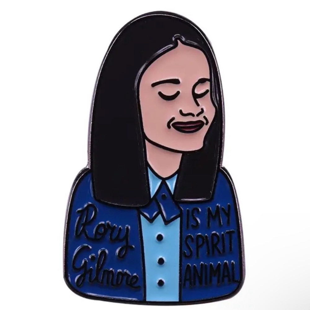 Rory Gilmore Is My Spirit Animal Enamel Pin, Gilmore Girls Rory Gilmore …